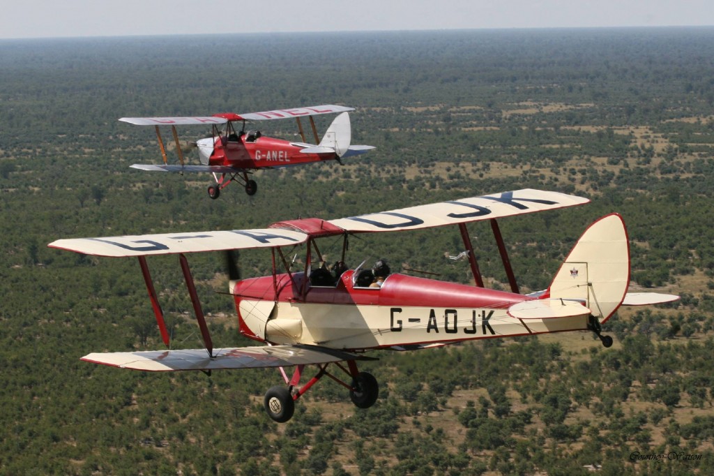 Aviões antigos vão percorrer dez países de norte a sul da África (Foto: Divulgação)