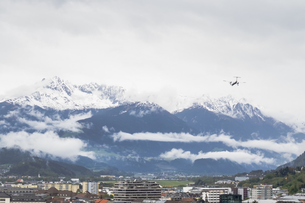 Montanhas nevadas nos Alpes, perto de Innsbruck, na Áustria (Foto: ihorga/Getty Images)