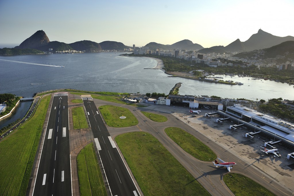 Pista do aeroporto Santos Dummont, no Rio de Janeiro (Foto: dolphin photo/Getty Images)