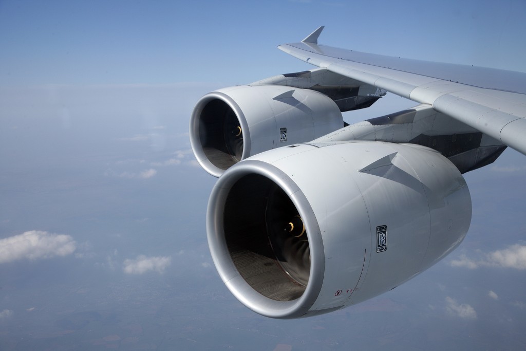 Motores do tipo turbofan são os mais utilizados pelos aviões comerciais (Foto: Divulgação/Rolls-Royce)