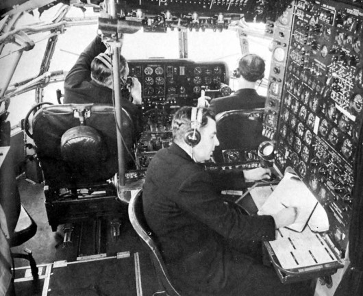 Engenheiros de voo foram extintos dos aviões modernos (Foto: PanAm Historical Foundation)